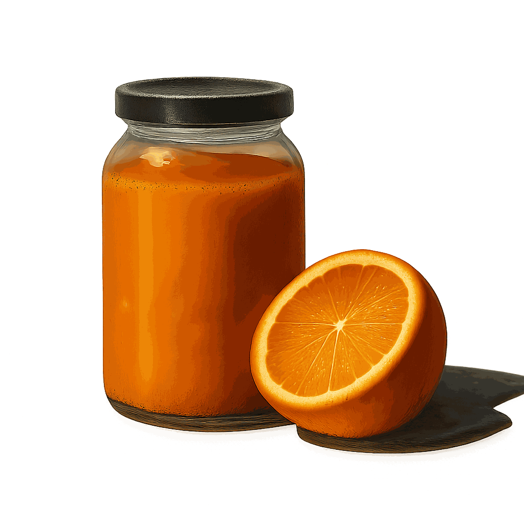 Orange purée